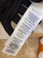 GUCCI Badge Logo Tweed Wool Coat - Image 7