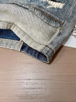 Loewe 2025 Summer New Men's Denim Shorts - Image 4