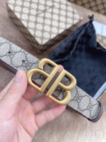 New Arrival: Balenciaga Men's Belt with Italian Original Factory Leather - Image 4