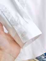 LV (Louis Vuitton) 2022 New Style Men's Business Casual Long-Sleeve Shirt - Image 3