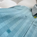 Louis Vuitton 2022 Latest Damier Stripe Long-Sleeve Shirt - Image 3