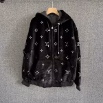 Louis Vuitton 2025 Spring/Summer New Blend Fleece Hooded Jacket