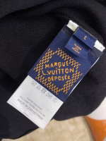 LV Louis Vuitton Embossed Jacquard Stand-Collar Knit Sweater - Image 3