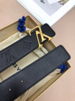 LV Louis Vuitton high imitation men's belt - Image 3