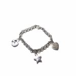 Gucci 2019 Single Star 925 Silver Bracelet - Image 6