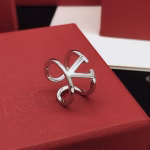 Valentino Silver glossy ring - Image 3