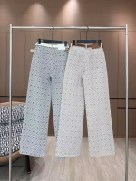 Celine 2025 Bestselling Heavy-Duty Jacquard Jeans (with Belt) - Image 4