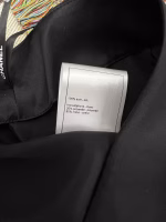 Chanel 2025 New High-Waisted Silk and Lace Patchwork Skirt - Image 9