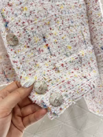 Chanel 2025 New Knitted Dress Pocket Coat - Image 5