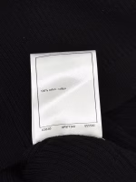 Chanel 2025 Early Spring Small Fish Embroidered Knitted Short-Sleeve Top - Image 5