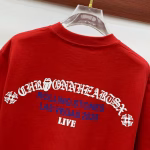 Chrome Hearts 2025 New Men's Casual Undershirt Short-Sleeve T-Shirt - Image 5