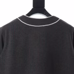 Dior CD Chest Embroidery Short-Sleeve Baseball Jacket - Image 5