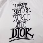 Dior x Stussy collaborative embroidered signature hoodie - Image 5