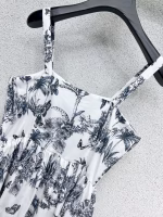 Dior Butterfly Print Camisole Dress - Image 5