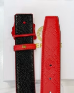 VERSACE Full-Print Embossed Belt - Image 5