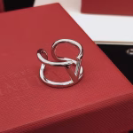 Valentino Silver glossy ring - Image 4