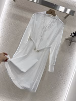 Gucci 2025 New Embroidered Silhouette Dress - Image 5