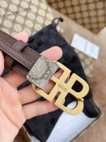 New Arrival: Balenciaga Men's Belt with Italian Original Factory Leather - Image 5