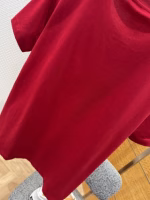 GUCCI Ancla Red Embellished Printed Knitted Cotton T-Shirt - Image 5