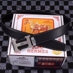 Original Order Hermès Men's Belt with H Buckle
