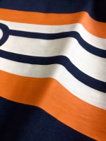 GUCCI Double G Blue Print Classic Crew Neck Short-Sleeve T-Shirt - Image 9