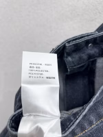 Louis Vuitton High-Waisted Split Frayed Denim Skirt - Image 5