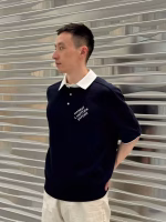 LOUIS VUITTON Knitted Polo Shirt - Image 4