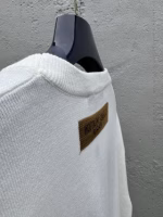 LOUIS VUITTON Paper Plane Wool Short-Sleeve T-Shirt - Image 4