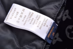 LV 2024 Bonfire Flocked Denim Puffer Jacket - Image 4