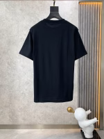 LV 2022 Summer Monogram Small Letter Pattern Printed Short-Sleeve Pure Cotton Couple T-Shirt (Unisex) - Image 4