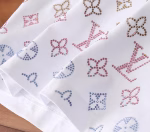 LV 2025 Early Spring Collection Colorful Monogram Starry Sky Rhinestone Short-Sleeve T-Shirt - Image 4
