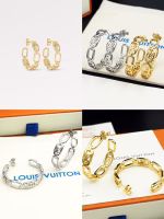 The new earrings focus on the My LV Chain element of Louis Vuitton sunglasses. - Image 4