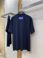 BLCG Balenciaga Shuangjian Print Crew Neck Short-Sleeve T-Shirt - Image 7