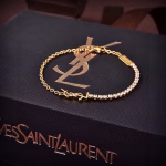 YSL Saint Laurent Bracelet, Original Brass Material - Image 7