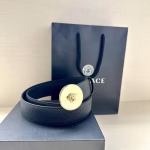 VERSACE 4.0cm 3D Medusa Belt