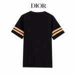Dior 2022 new spliced ribbon logo couple's casual short-sleeve T-shirt - Image 6
