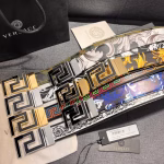 VERSACE 4.0cm Saffiano Leather Belt - Image 6