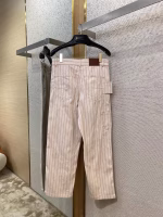 DIOR Embroidered Striped Casual Set - Image 6