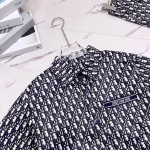 Dior Classic Monogram Logo Webbing Shirt, Jacket and Shorts Set - Image 6