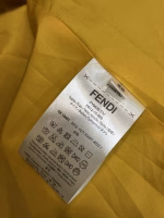 Fendi 2025 Early Spring Hooded Printed Jacket Coat - Image 6