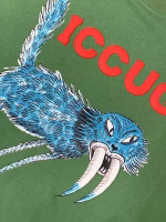 Gucci Tiger Head Co-branded Cartoon Print Unisex Trendy Pure Cotton Couple Short-sleeves - Image 5