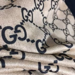 Gucci's new printed color-block suede coat with a fitted waist, lapel collar and long sleeves (trench coat style) - Image 6