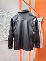 Hermès Runway Leather Jacket - Image 10