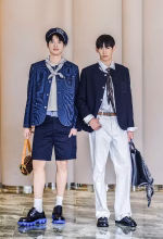 Louis Vuitton Pocket Embroidered Wool Blend Suit Jacket - Image 6