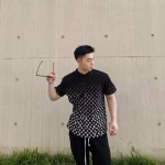 LOUIS VUITTON All-over Print with Gradient Print Short-Sleeve T-shirt - Image 9