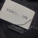 Balenciaga Eiffel Tower Paris Night Distressed, Dirty, Ripped, Washed Hooded Zip-Up Jacket Sweatshirt - Image 6