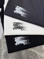 BURBERRY 2025 Knight Logo Classic Crewneck T-Shirt - Image 10