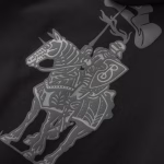 BURBERRY Cotton Foam Embossed Pattern Jacket - Image 10