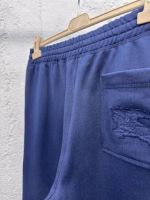 BURBERRY Knight Patch Embroidery Sweatpants - Image 6