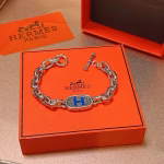 New Hermès Bracelet Thickened Version Platinum Edition - Image 4